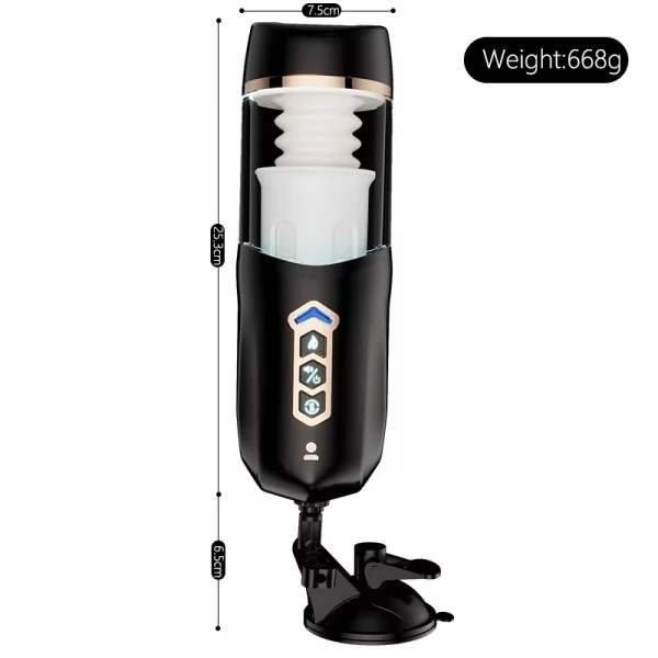 Masturbateur automatique mains libres pour homme, jouet sexuel électrique télescopique pour adulte-10