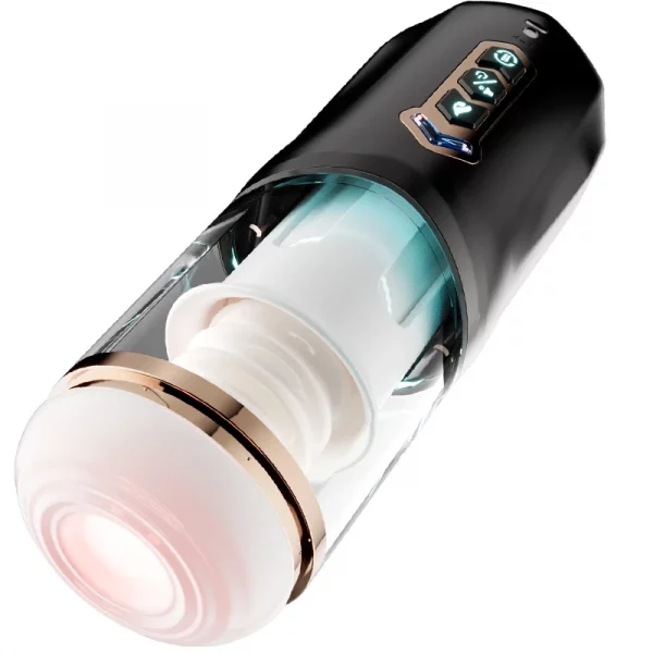 Masturbateur automatique mains libres pour homme, jouet sexuel électrique télescopique pour adulte-8