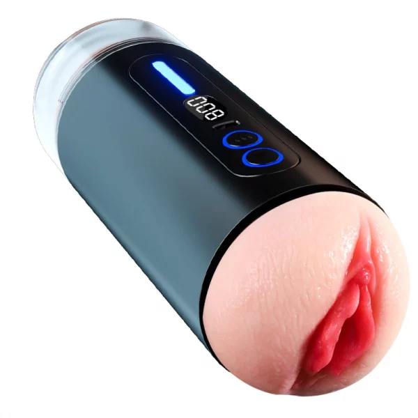 Masturbateur automatique télescopique pour homme, appareil d'entraînement du pénis, jouet sexuel pour adulte-5 Masturbateur automatique télescopique pour homme, appareil d'entraînement du pénis, jouet sexuel pour adulte-5